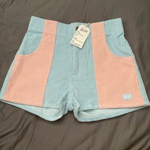 HAMMIES CORDUROY SHORTS PINK BLUE sz 28